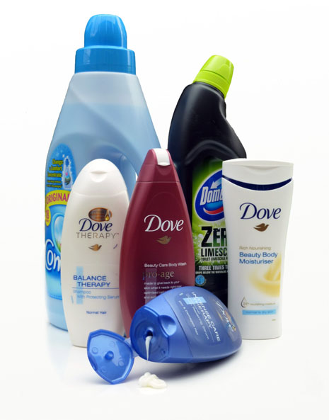 Unilever packaging design
